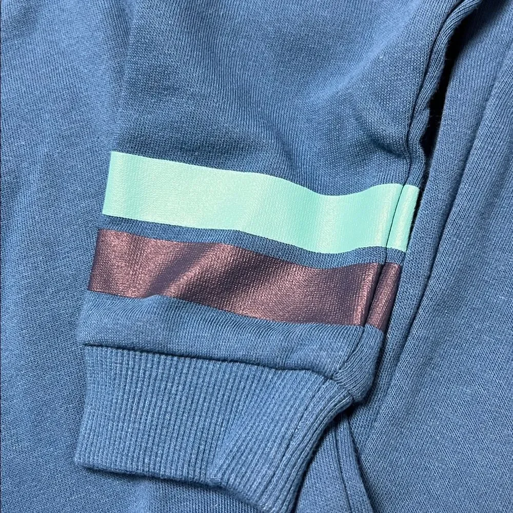 Andy & Evan Blue Shark 2 piece sweatsuit NWT size 7